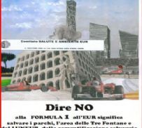 15 GIUGNO 2010 - No alla Formula 1 all'EUR