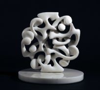 Bruto Pomodoro - Bianco Archetipo Secondo, 2009, Marmo bianco Statuario, cm 30,5 x 29 x 9,5