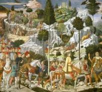 Benozzo Gozzoli - Il corteo dei Magi