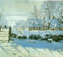 La pie - Claude Monet, Museo d'Orsay