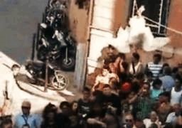 Butera, il gioco dell'oca sgozzata. Il corteo del P.A.E. per vietare lo svolgimento