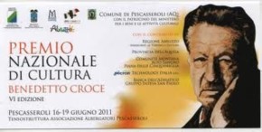 Premio Nazionale di cultura Benedetto Croce edizione 2011